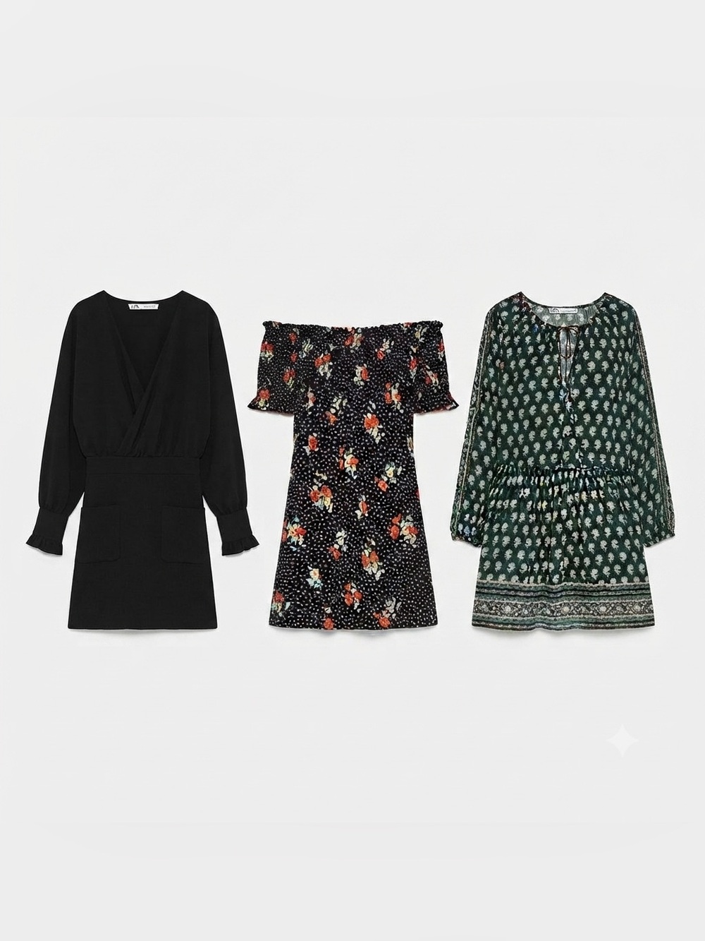 ZARA Summer Dress Bundle - 3 Piece Set Size XS